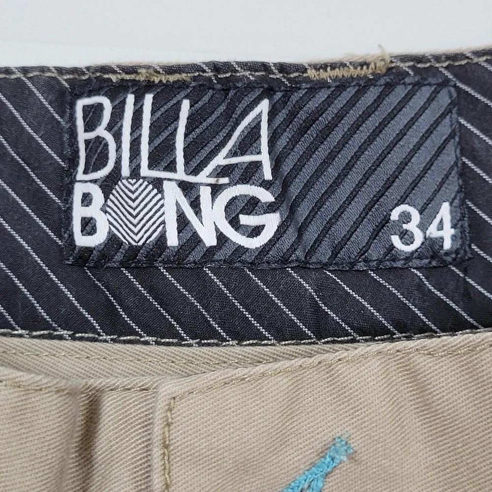 Billabong Men's Dress Shorts Size 34 Khaki